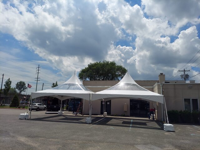 20X40 Quick Peak High Peak Tent - Image 1