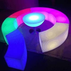 LED Snake Seating Arrangement - Image 1