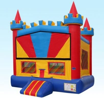 Rainbow Castle Bounce House