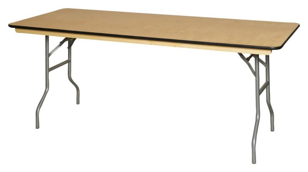 6FT Rectangle Banquet Table