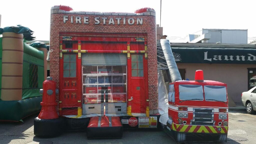 Fire Station House 4 in 1 Combo