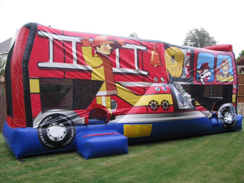 Fire Truck Combo House