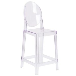 Clear Ghost Bar Stool