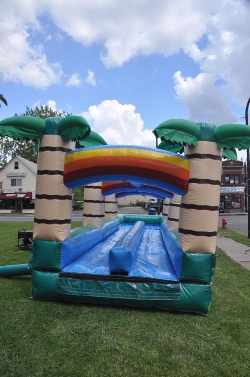 Hawaiian Double Lane Slip N Slide