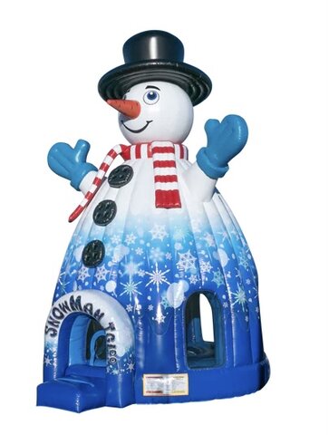Snowman Igloo Bounce House