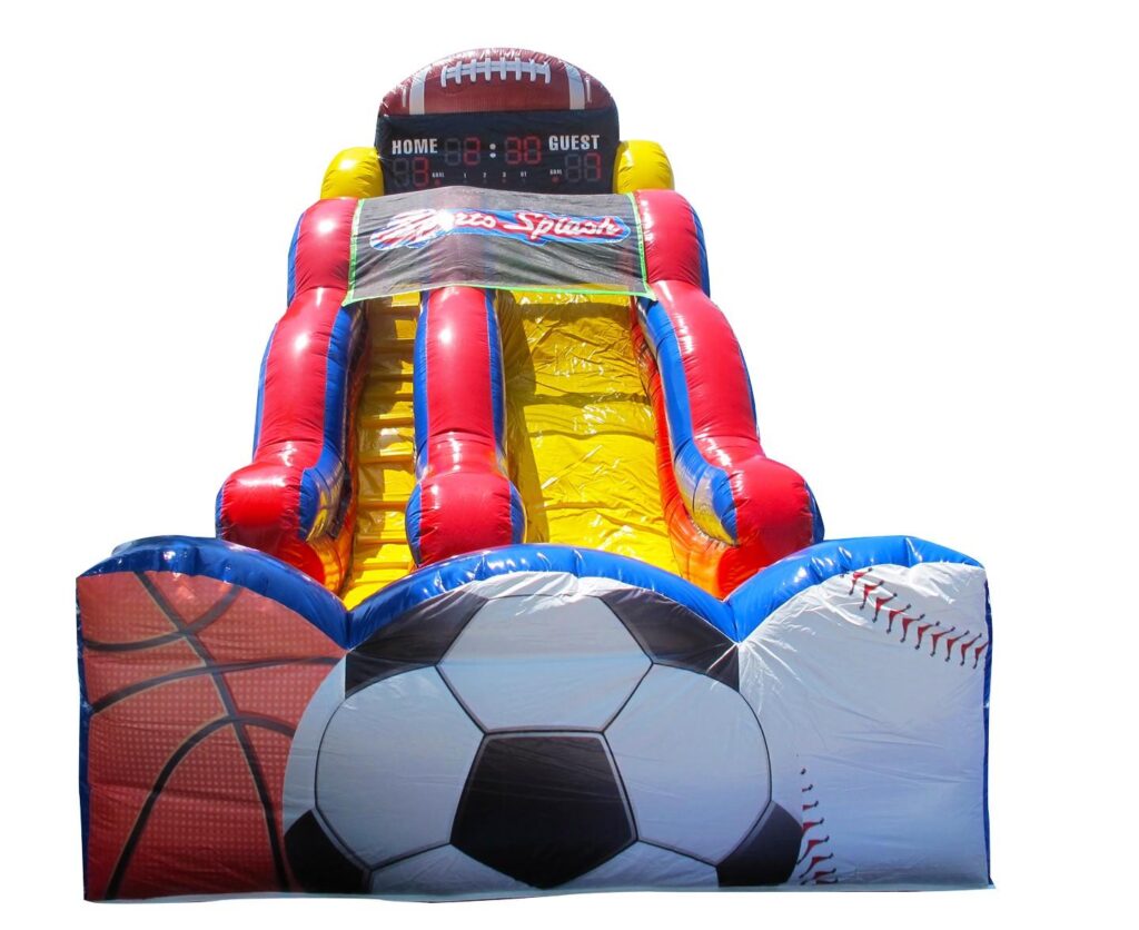 Sports Splash Water Slide