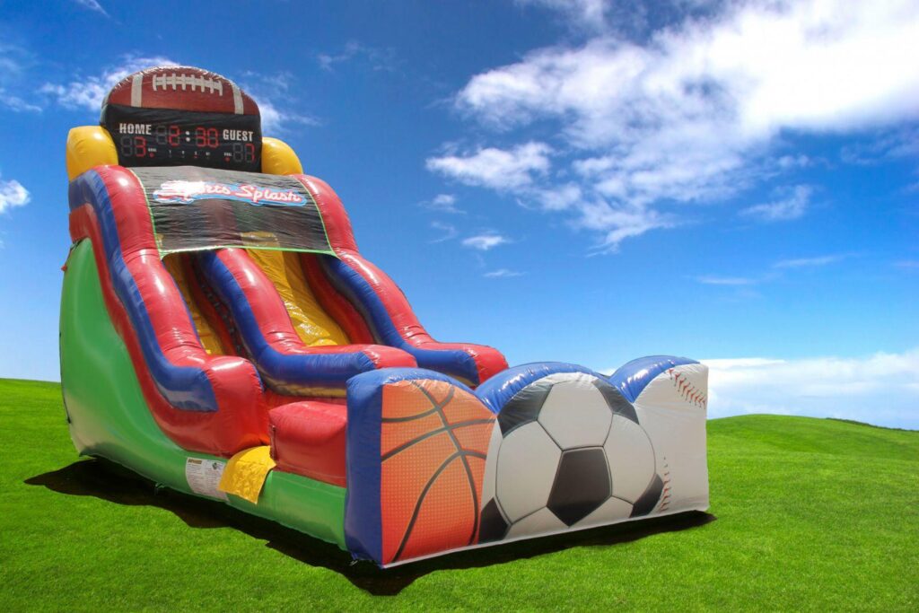 Sports Splash Water Slide