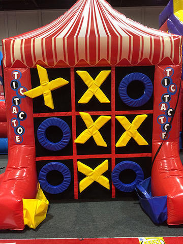 Inflatable Tic Tac Toe & 4 Spot