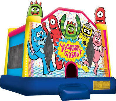 Yo Gabba Gabba Bounce House