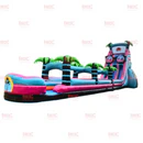 27' Beach Vibe Dual Lane Slide with Slip and Slide
