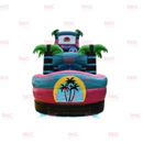 27' Beach Vibe Dual Lane Slide with Slip and Slide - Image 2