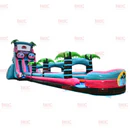 27' Beach Vibe Dual Lane Slide with Slip and Slide - Image 3