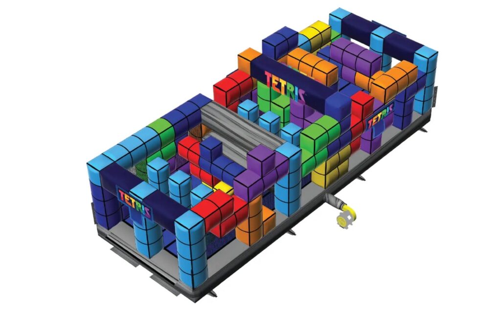 Tetris Obstacle Course