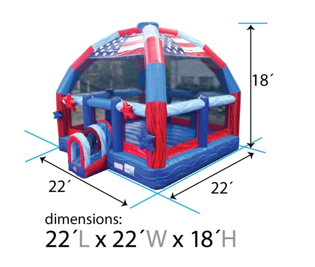 Patriotic Bounce House