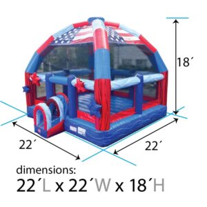 Patriotic Bounce House - Image 2