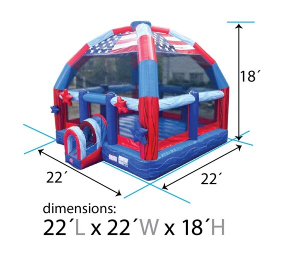 Patriotic Bounce House